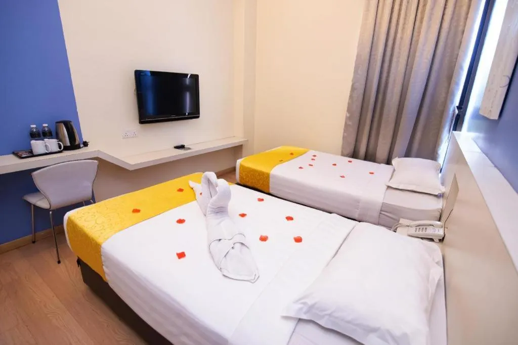 Bed in Sri Manja Boutique Hotel