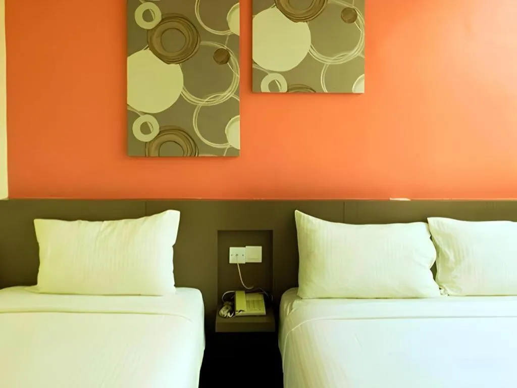 Bed in Sri Manja Boutique Hotel