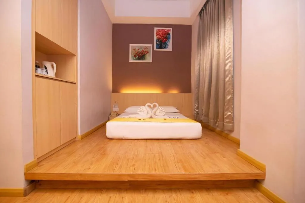 Bed in Sri Manja Boutique Hotel