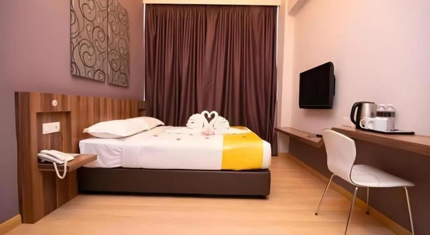 Bed in Sri Manja Boutique Hotel
