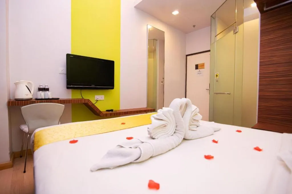 Bed in Sri Manja Boutique Hotel