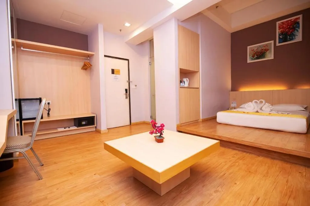 Bed in Sri Manja Boutique Hotel