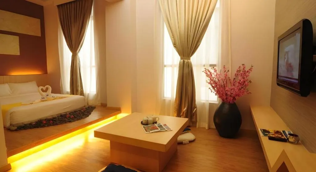 Bed in Sri Manja Boutique Hotel