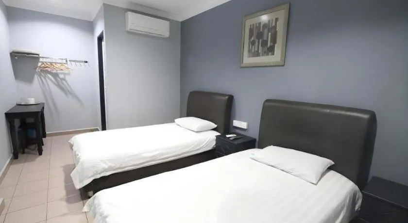 Bed in Hotel Station 18
