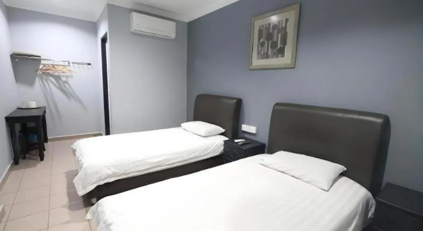 Bed in Hotel Station 18