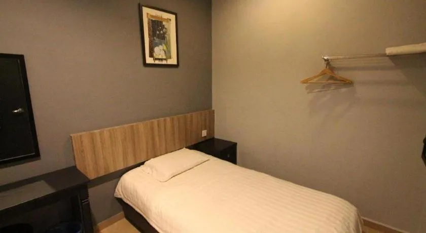 Bed in Hotel Station 18