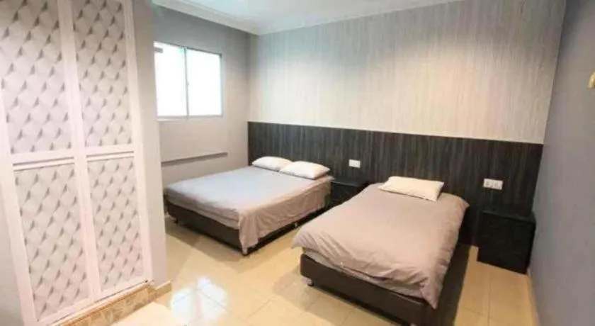 Bed in Hotel Station 18