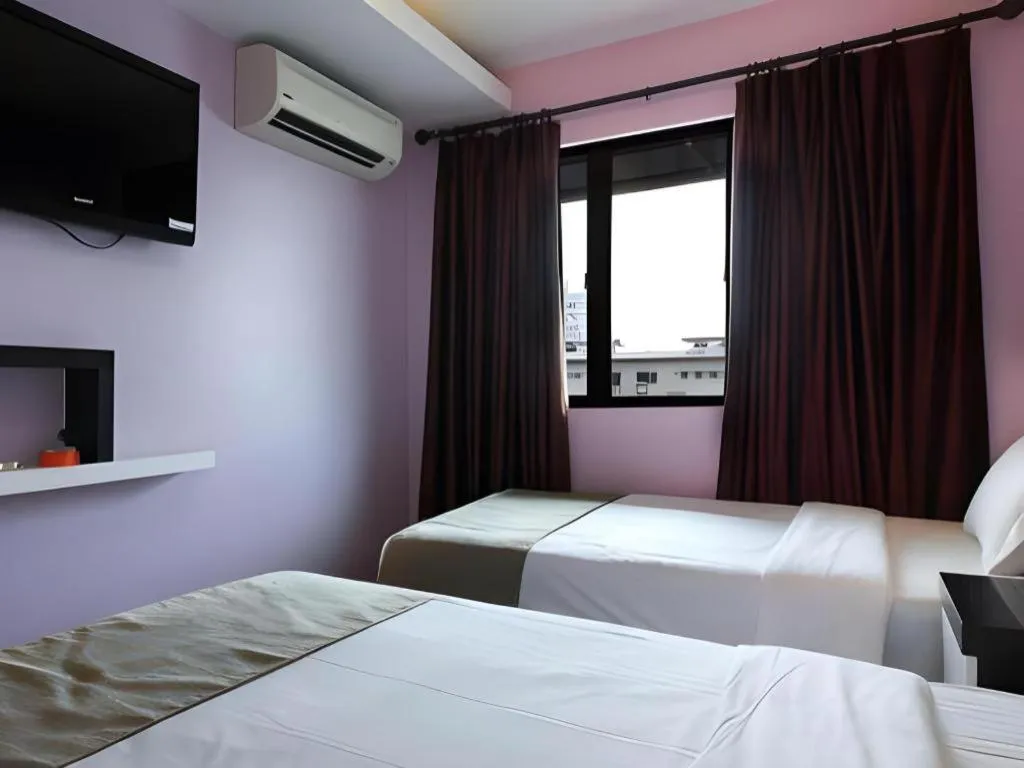 Bed in Hotel Star Moon