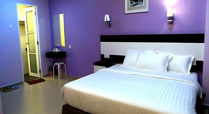 Bed in Hotel Star Moon