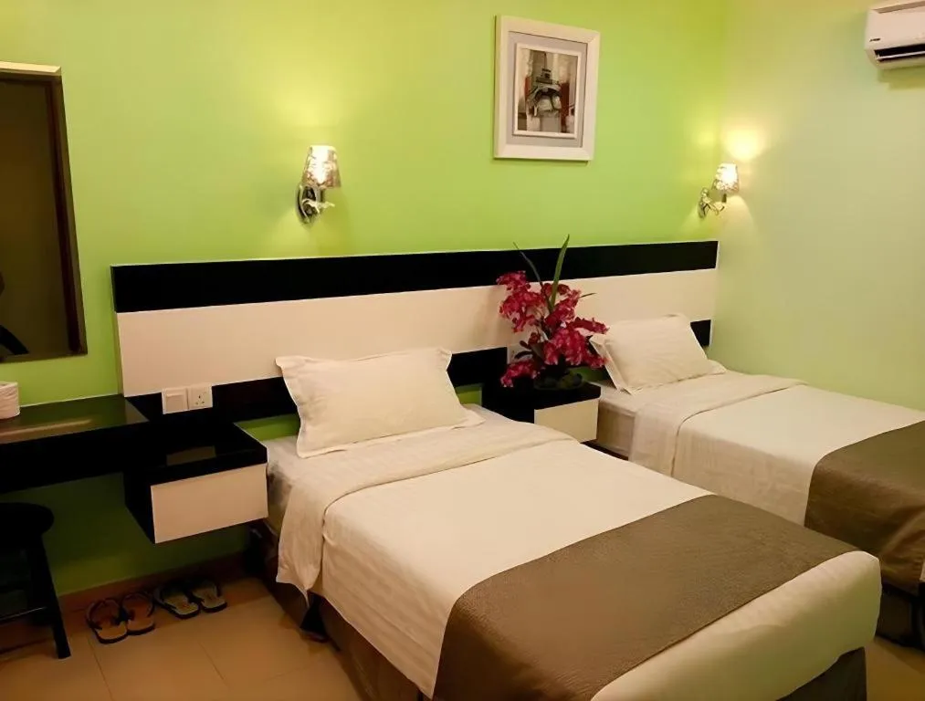 Bed in Hotel Star Moon