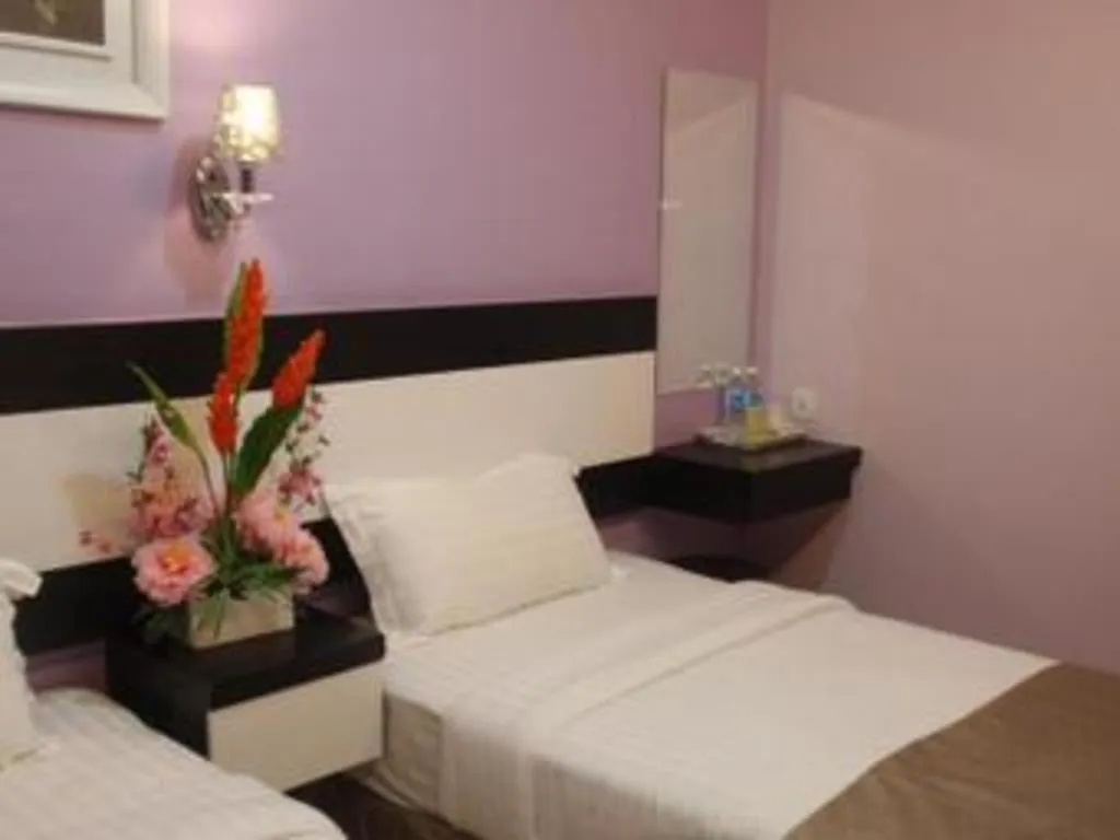 Bed in Hotel Star Moon