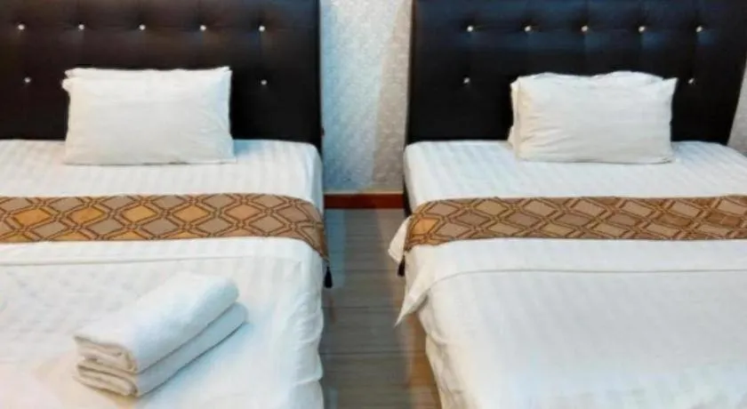 Bed in Hotel Zamburger Sungai Besi