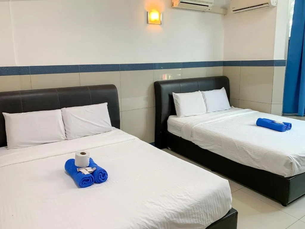 Bed in Burmahtel Hotel