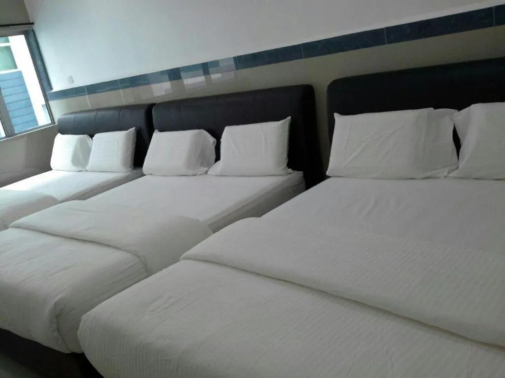 Bed in Burmahtel Hotel