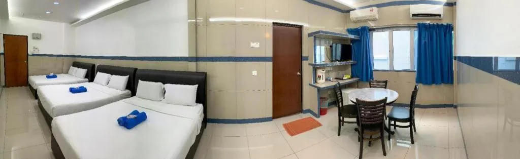 Bed in Burmahtel Hotel