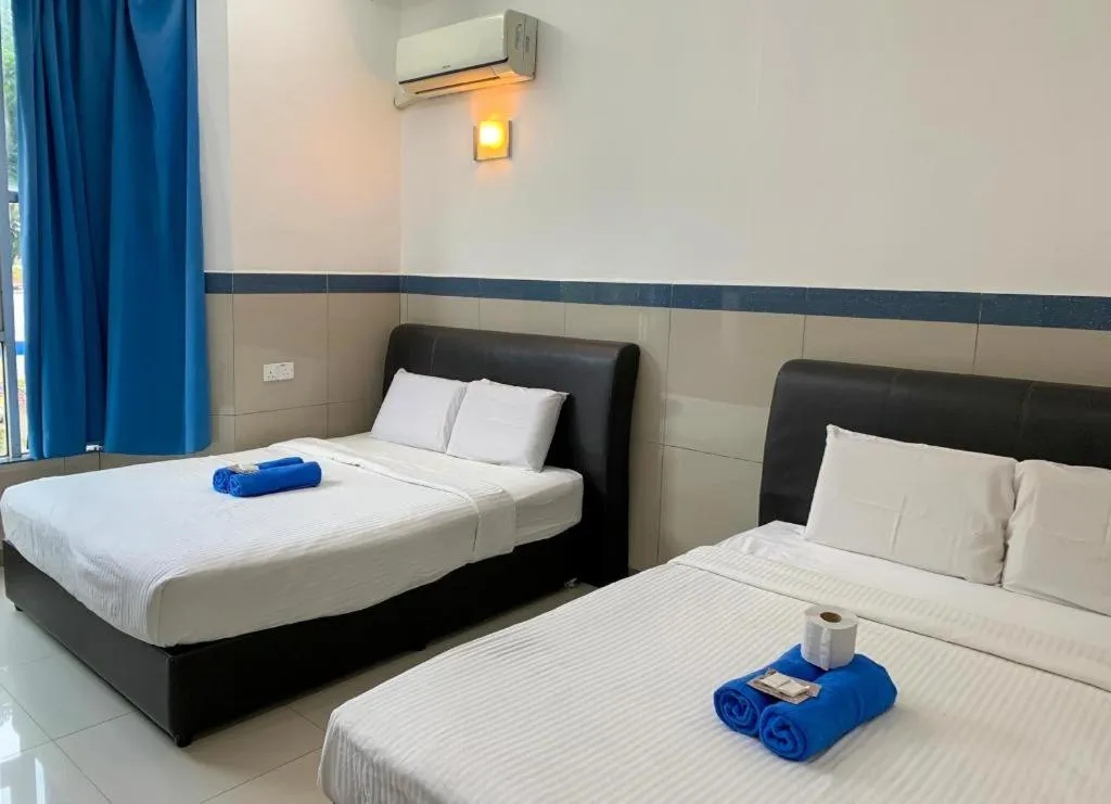 Bed in Burmahtel Hotel