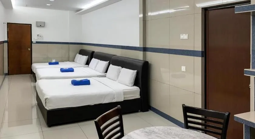 Bed in Burmahtel Hotel