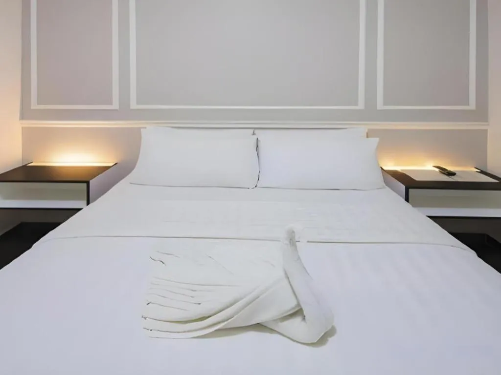 Bed in Luscious Hotel