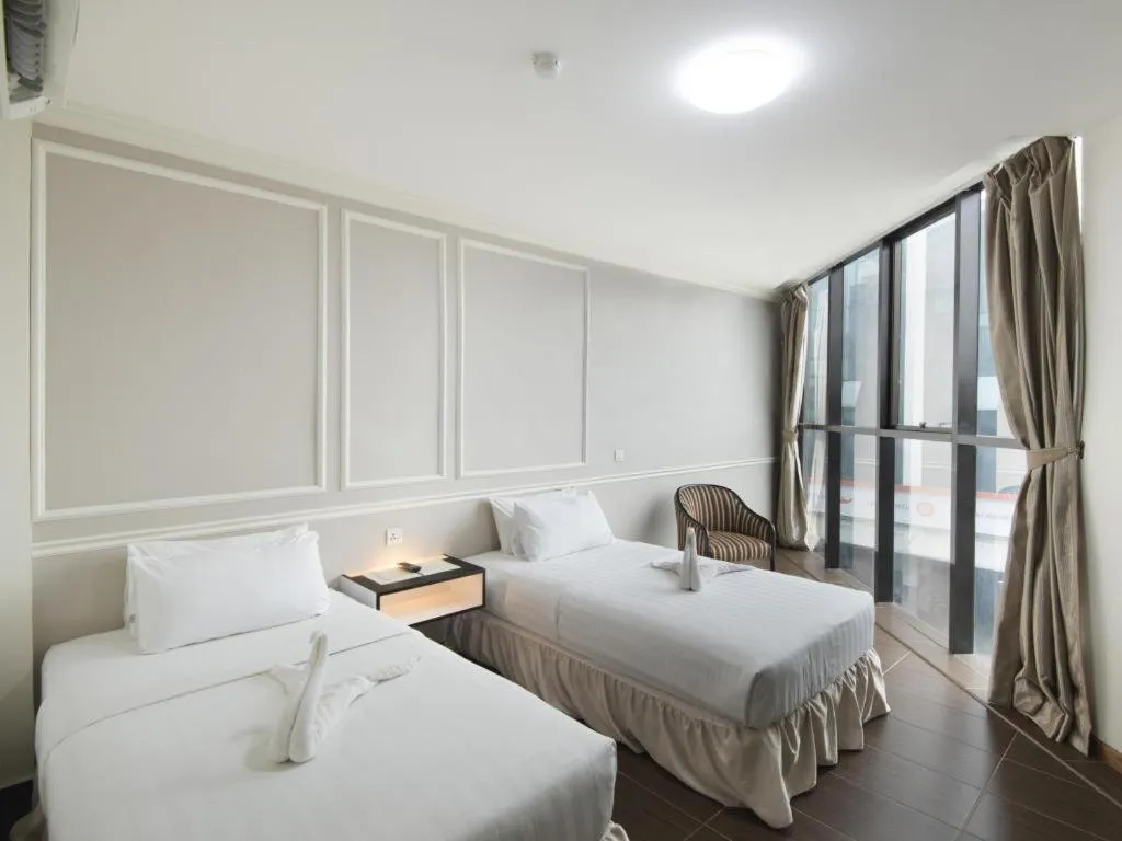 Bed in Luscious Hotel