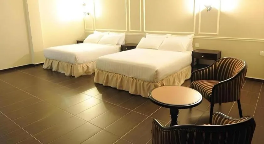 Bed in Luscious Hotel