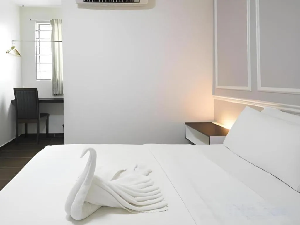 Bed in Luscious Hotel