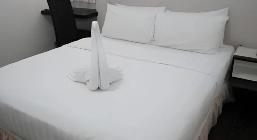 Bed in Luscious Hotel