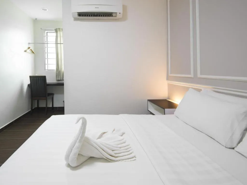 Bed in Luscious Hotel