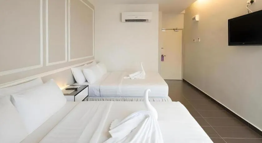 Bed in Luscious Hotel