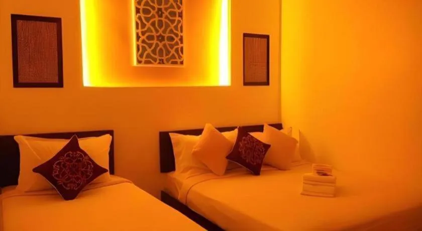 Bed in Hotel El Zahraa