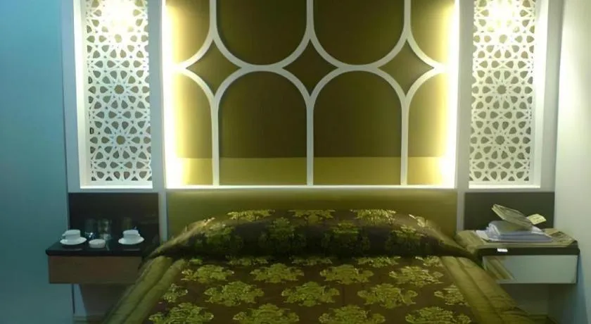 Bed in Hotel El Zahraa