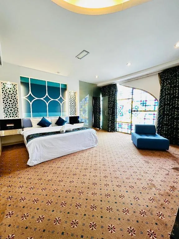 Bed in Hotel El Zahraa