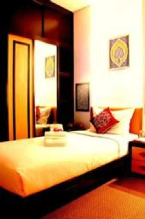 Bed in Hotel El Zahraa