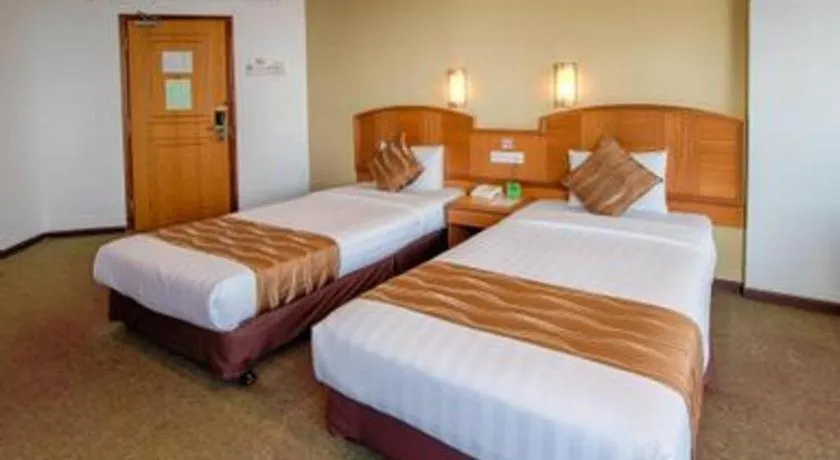 Bed in Hotel Continental Penang