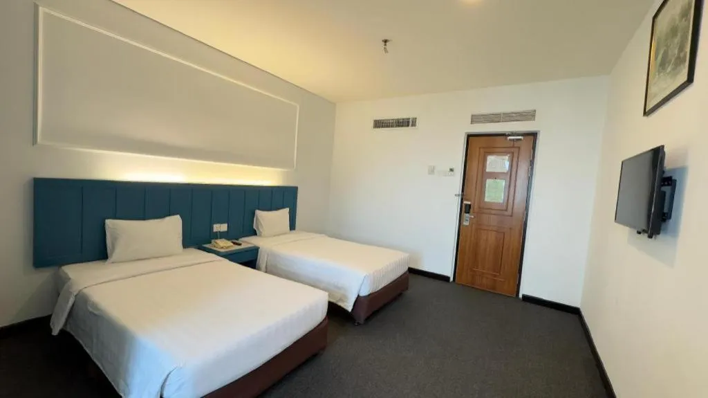 Bed in Hotel Continental Penang