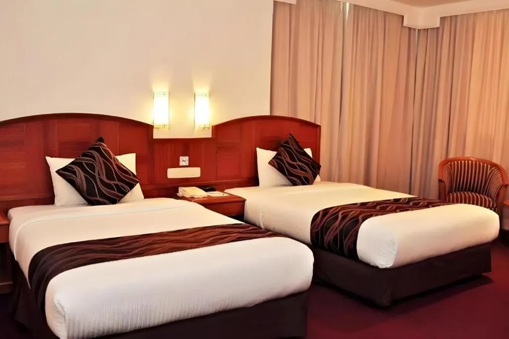 Bed in Hotel Continental Penang