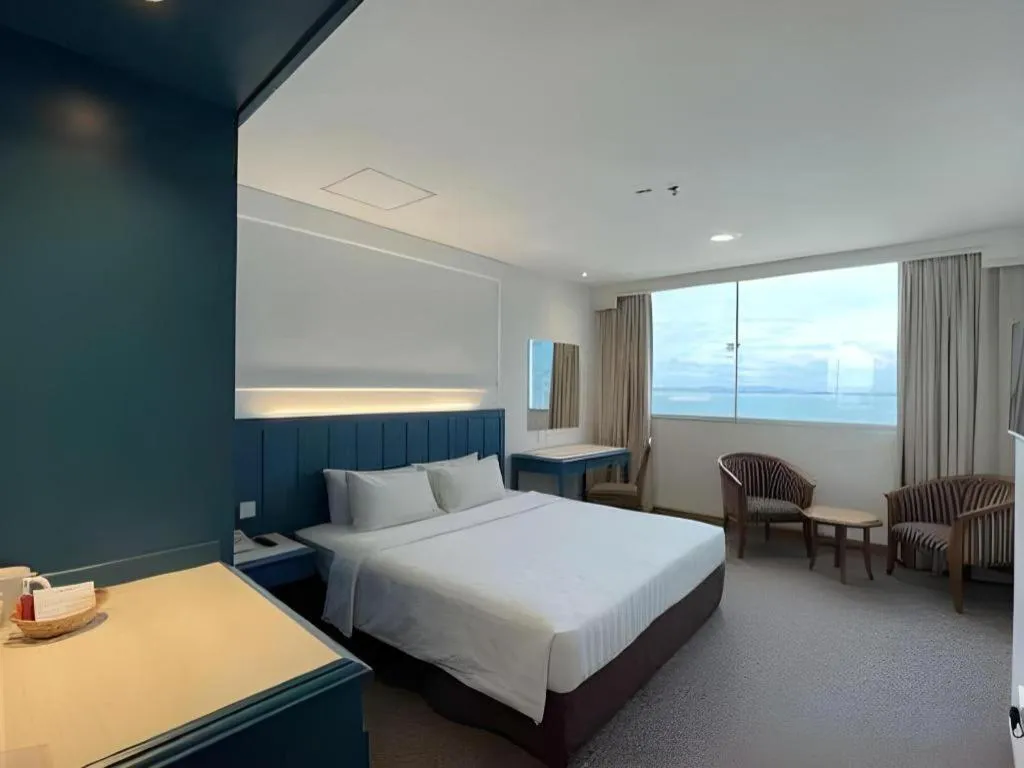 Bed in Hotel Continental Penang