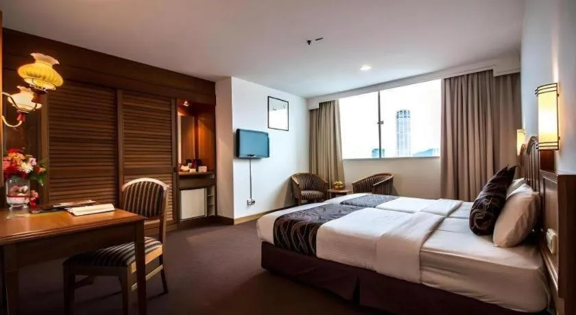 Bed in Hotel Continental Penang