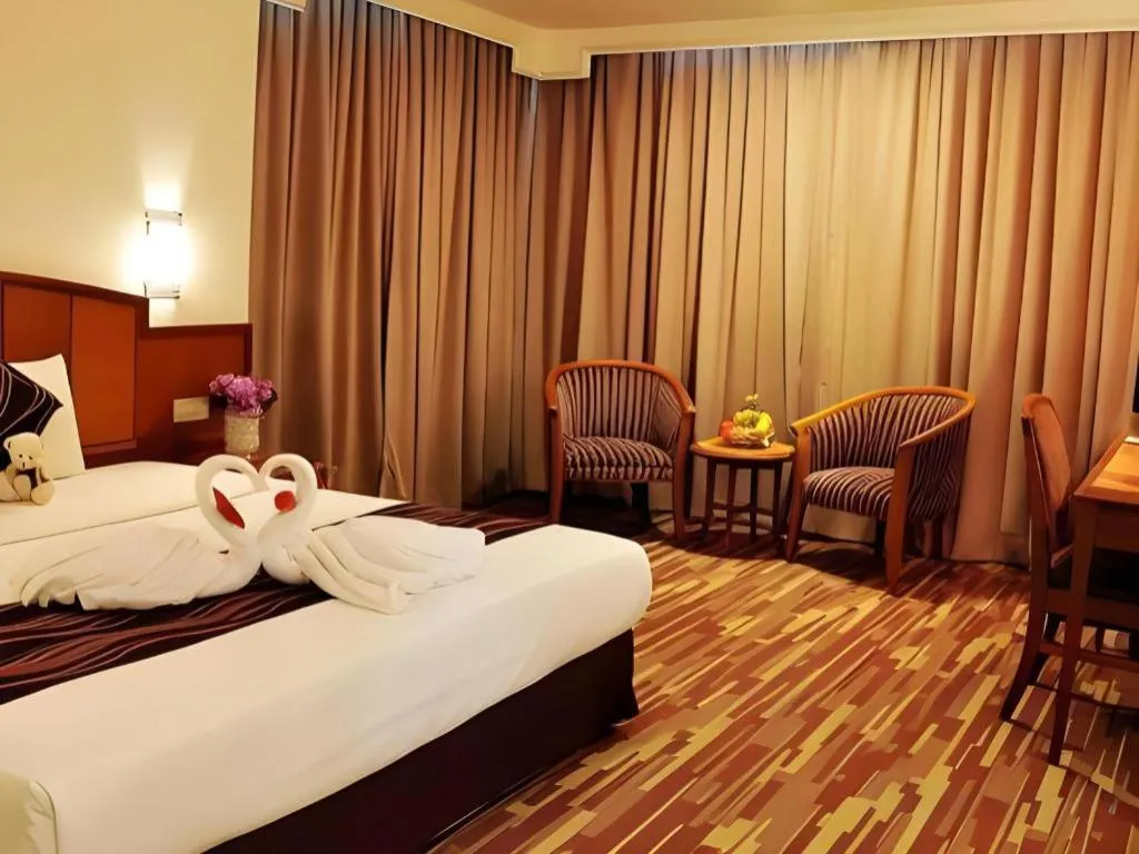 Bed in Hotel Continental Penang