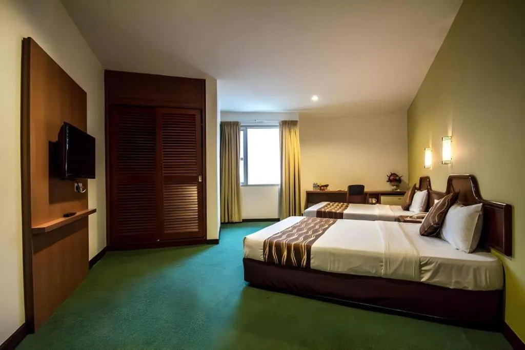 Bed in Hotel Continental Penang