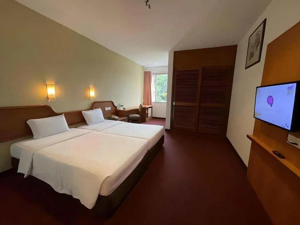 Bed in Hotel Continental Penang