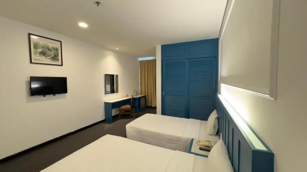 Bed in Hotel Continental Penang