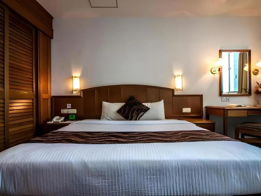 Bed in Hotel Continental Penang