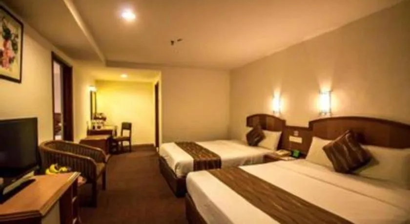 Bed in Hotel Continental Penang