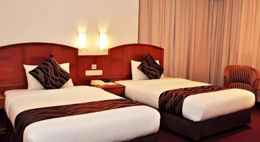 Bed in Hotel Continental Penang