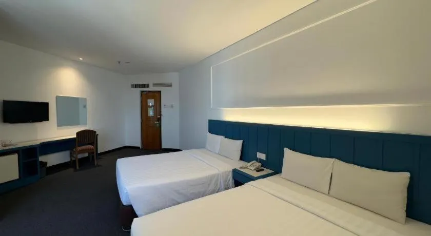 Bed in Hotel Continental Penang