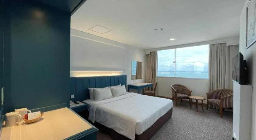 Bed in Hotel Continental Penang