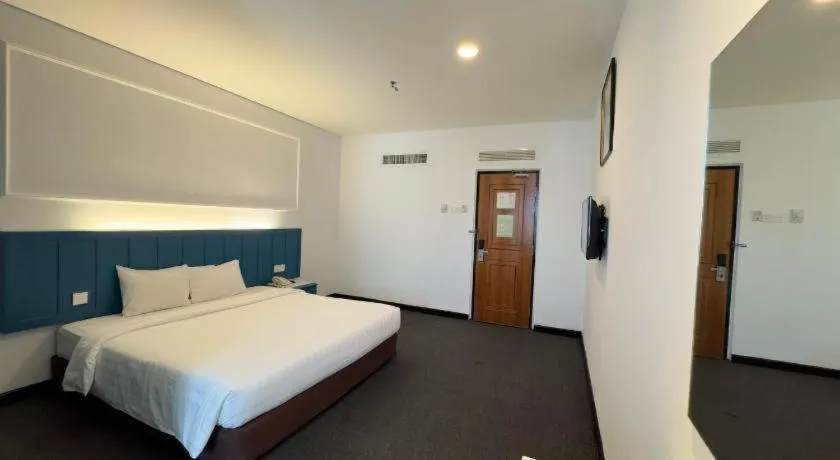 Bed in Hotel Continental Penang