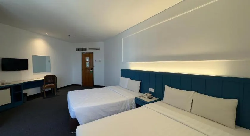 Bed in Hotel Continental Penang