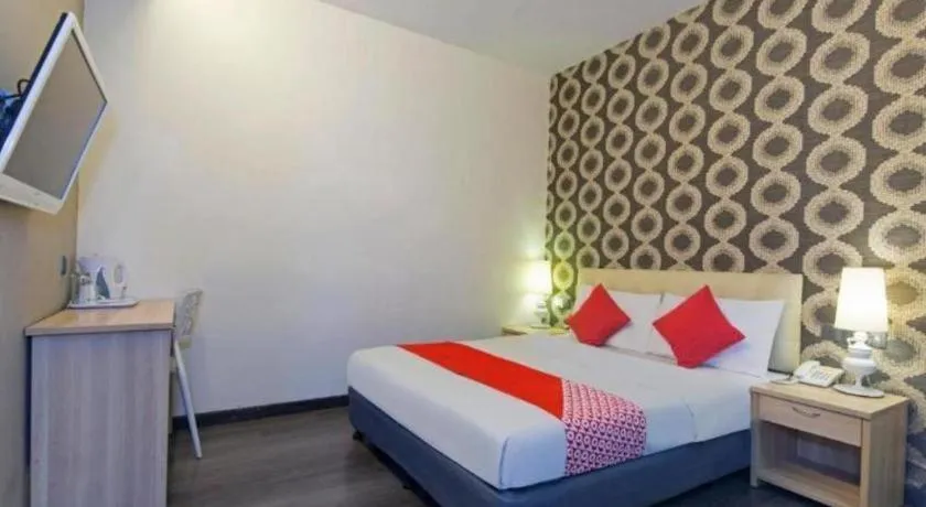 Bed in i-Hotel @ Johor Bahru