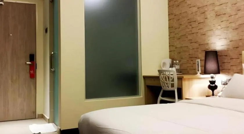 Bed in i-Hotel @ Johor Bahru